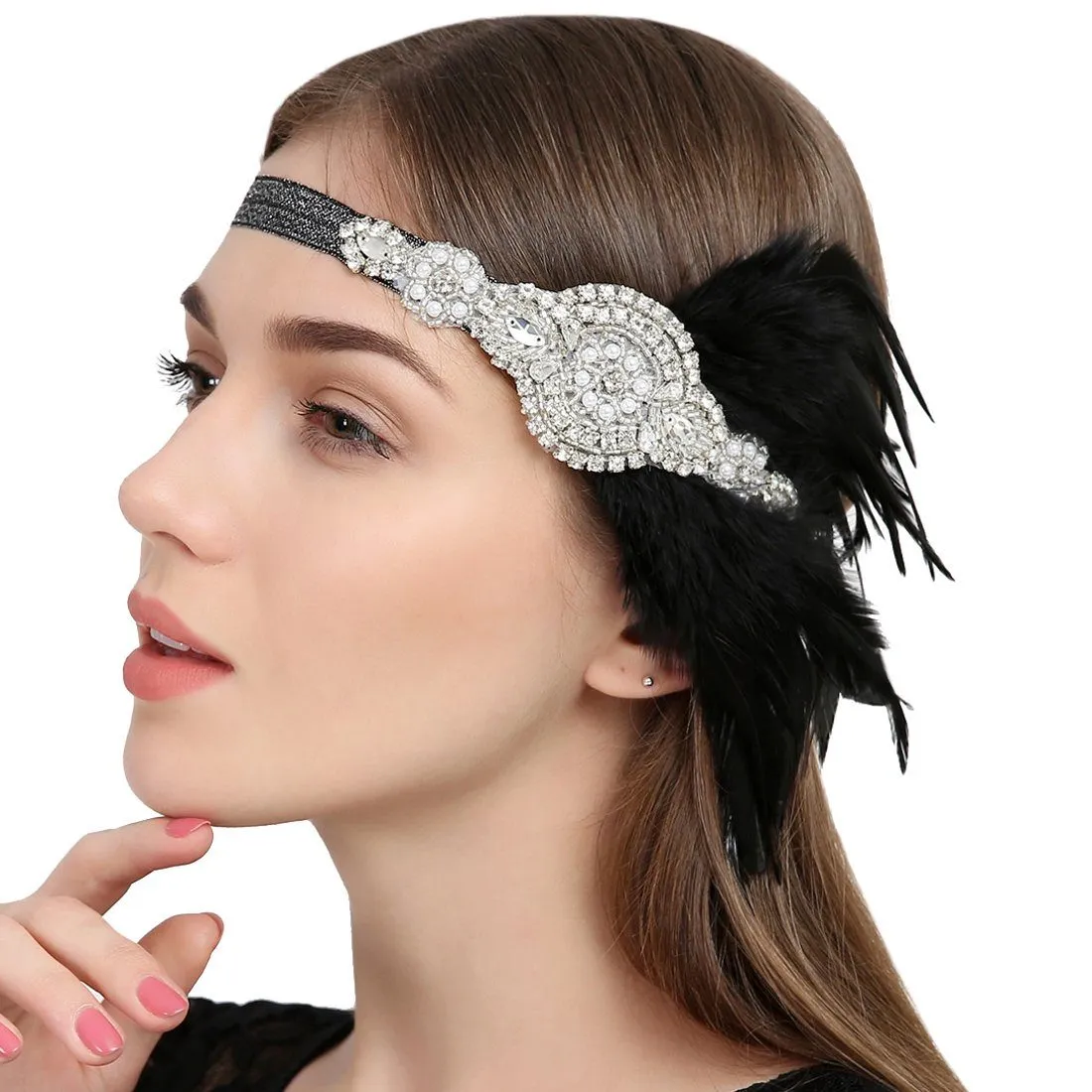 1920s Headband Flapper Headpiece Fascinator|JaosWish