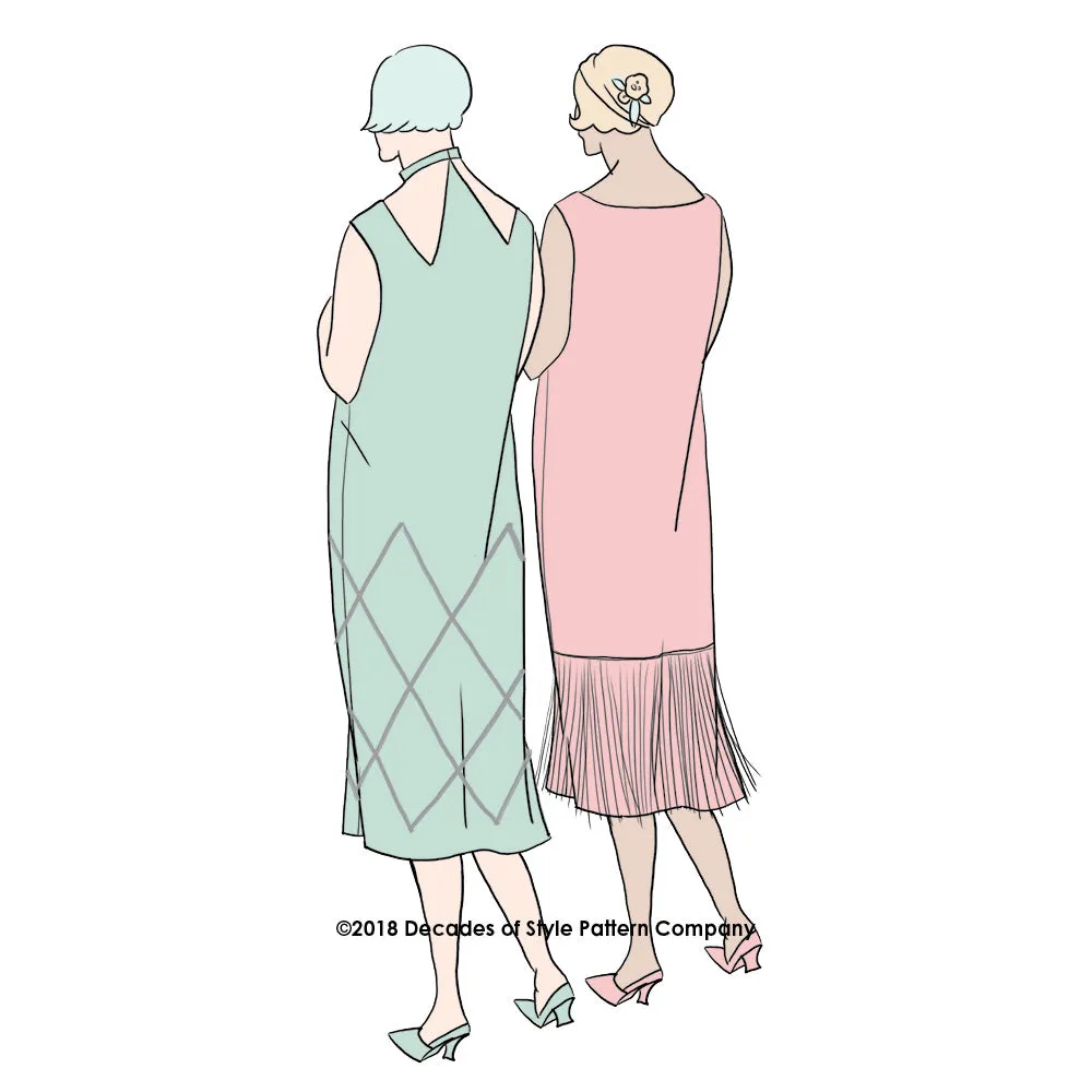 #2008  1920s Fringe Dress 2.0