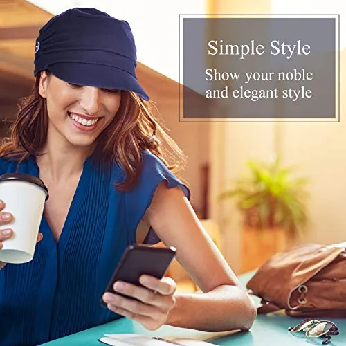 3-Piece Women's Newsboy Cap Set