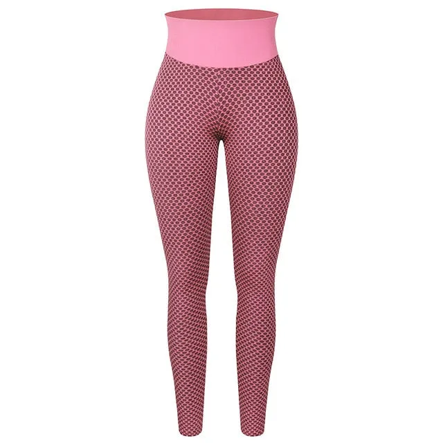 3D Mesh Net Contouring Leggings
