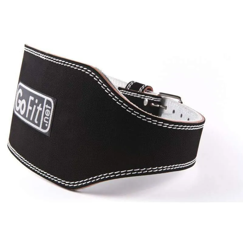 6 inch LEATHER WEIGHTLIFTING POWER LIFTING BELT TRAINING WEIGHT GYM