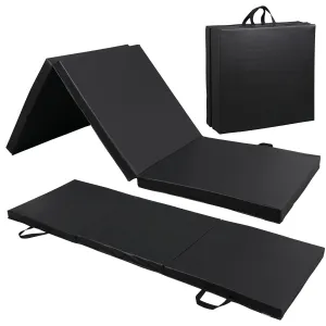 6 x 2' Folding Gym Mat Tri-Fold Aerobics Workout Floor Mat