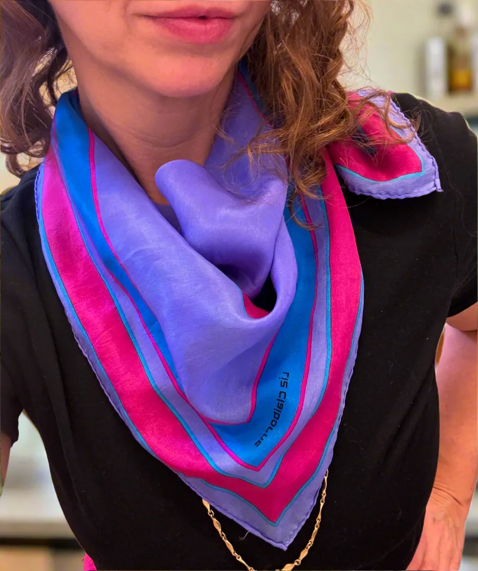 80s Silk “My Little Jem & The Rockstars Pony” Scarf