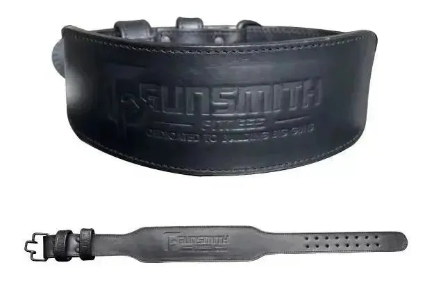 Apex 4 Inch Black Olympic Belt