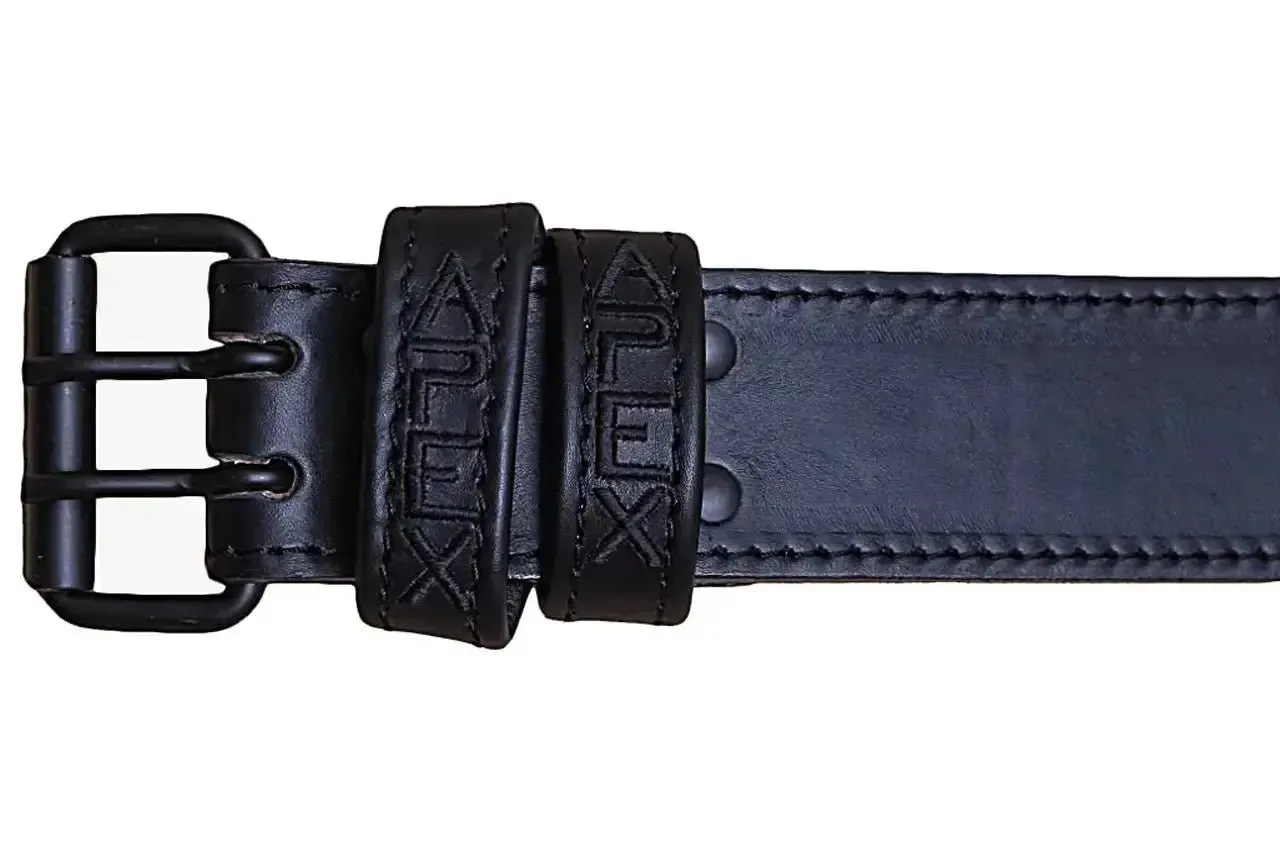 Apex 4 Inch Black Olympic Belt