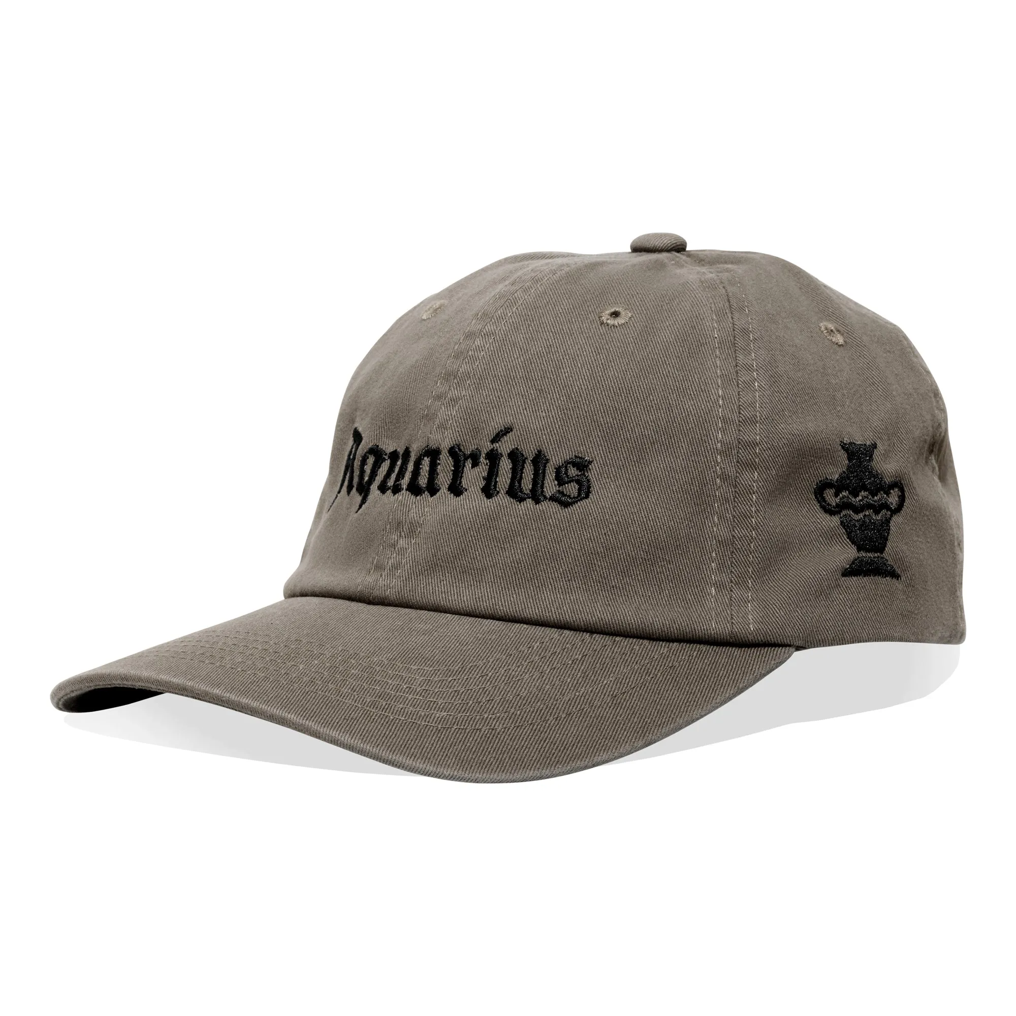 AQUARIUS ZODIAC HAT (OLIVE/GREY)