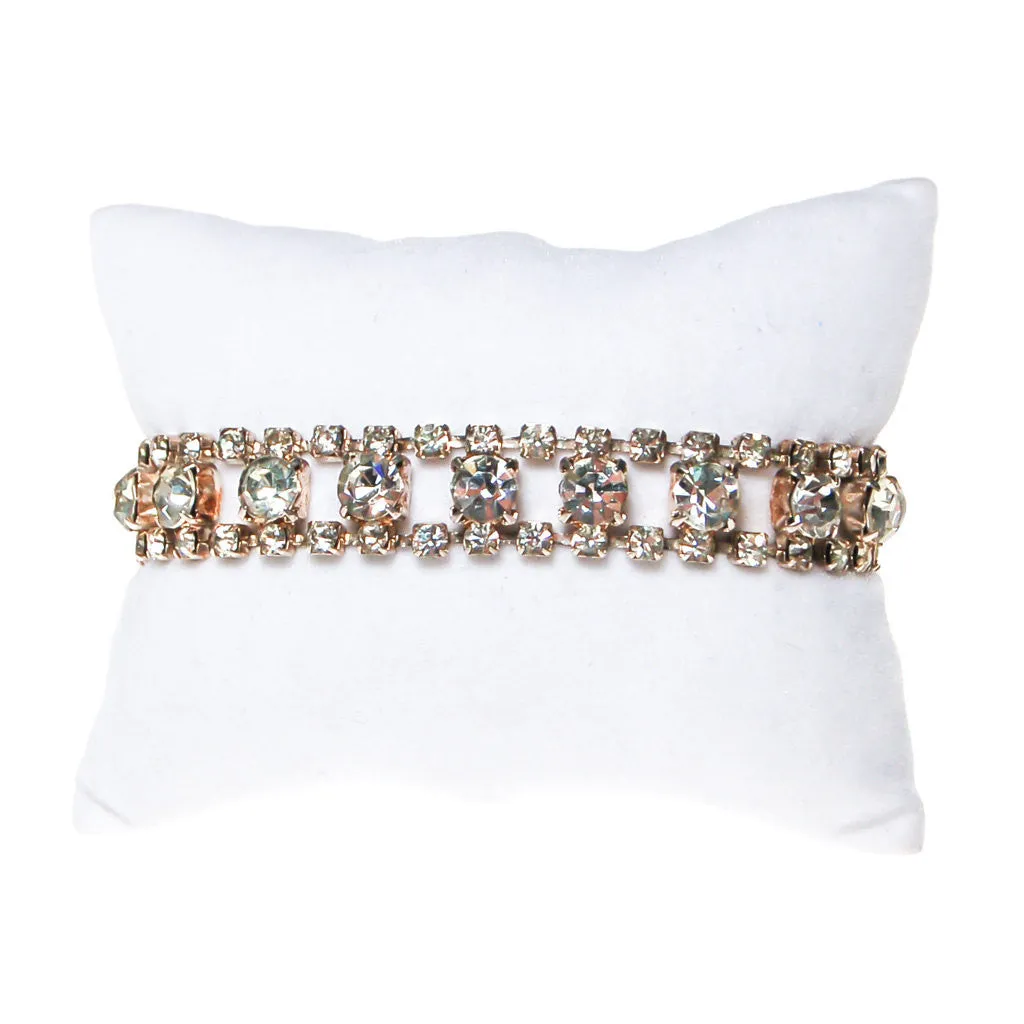 Art Deco Inspired Diamante Rhinestone Bracelet