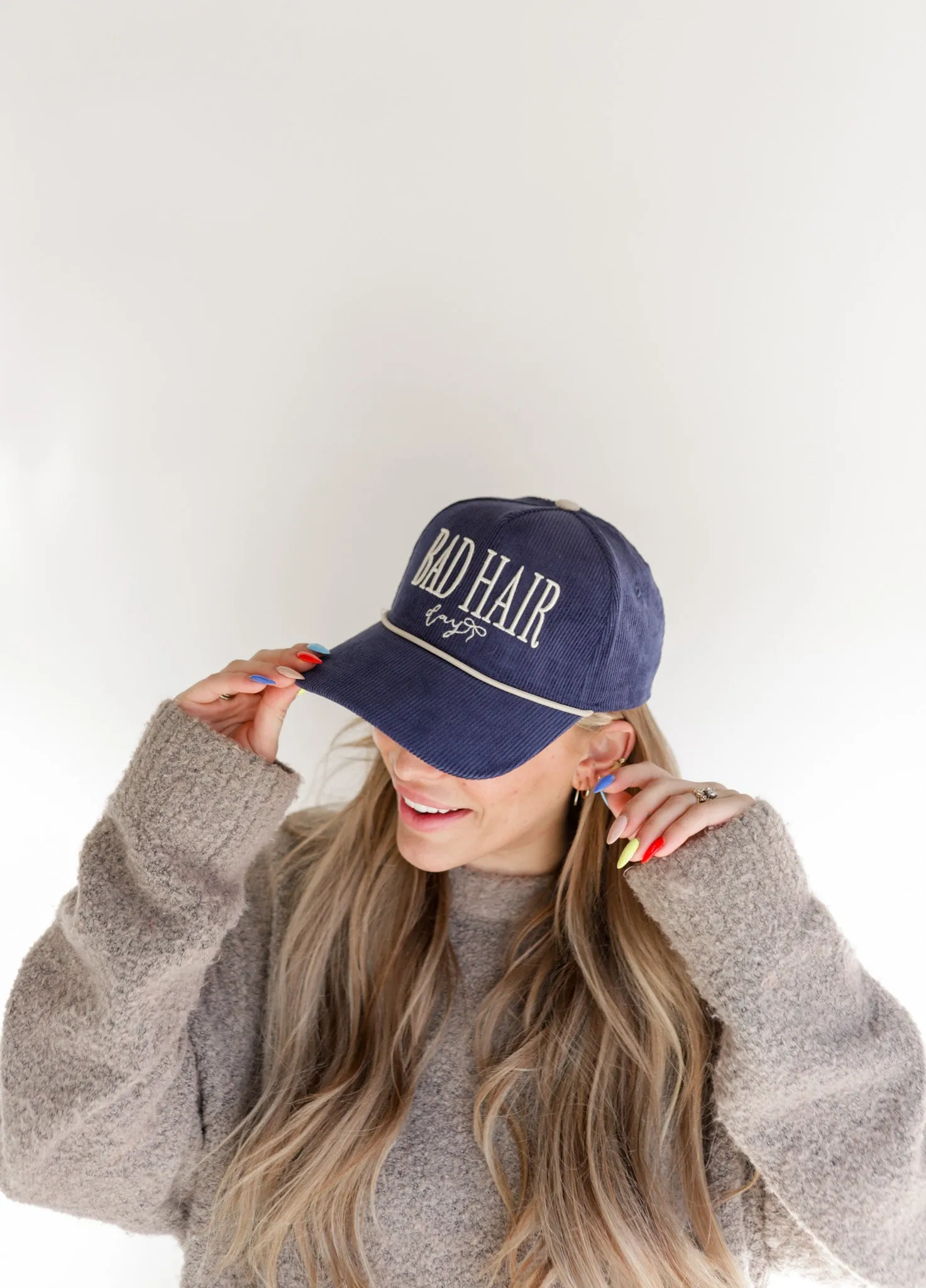 BAD HAIR DAY TRUCKER HAT ( 9 COLORS )