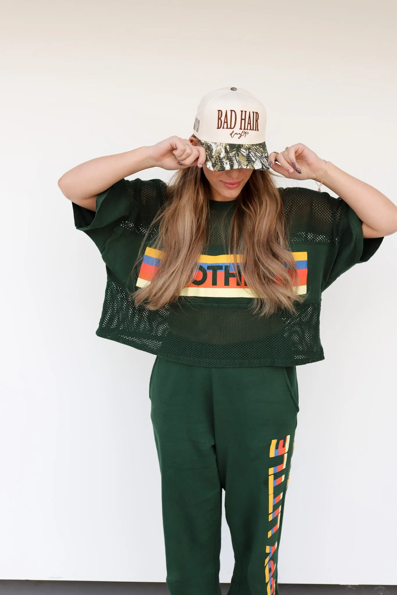 BAD HAIR DAY TRUCKER HAT ( 9 COLORS )