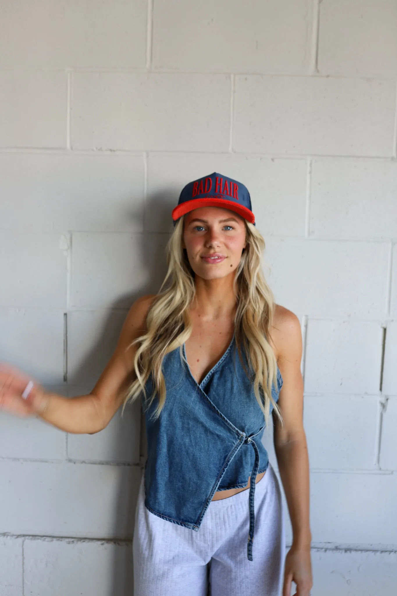 BAD HAIR DAY TRUCKER HAT ( 9 COLORS )