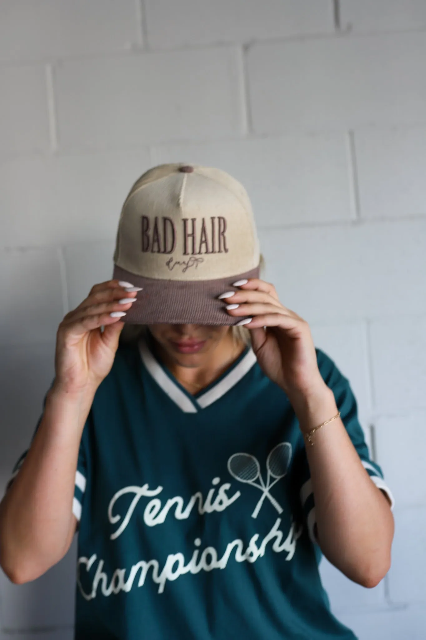 BAD HAIR DAY TRUCKER HAT ( 9 COLORS )