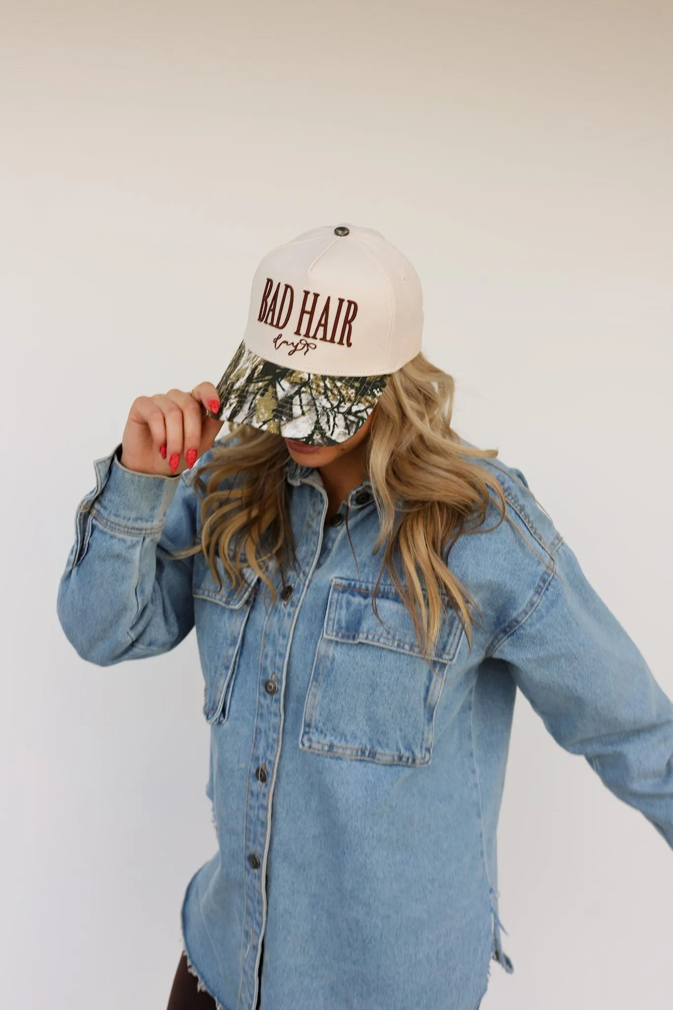 BAD HAIR DAY TRUCKER HAT ( 9 COLORS )