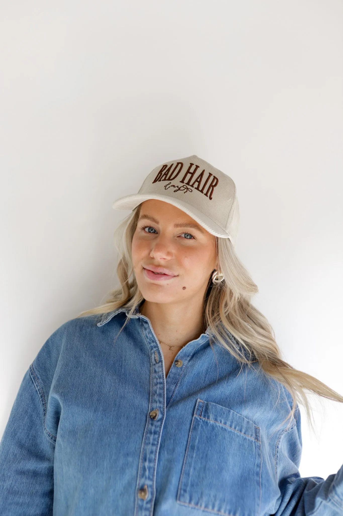 BAD HAIR DAY TRUCKER HAT ( 9 COLORS )