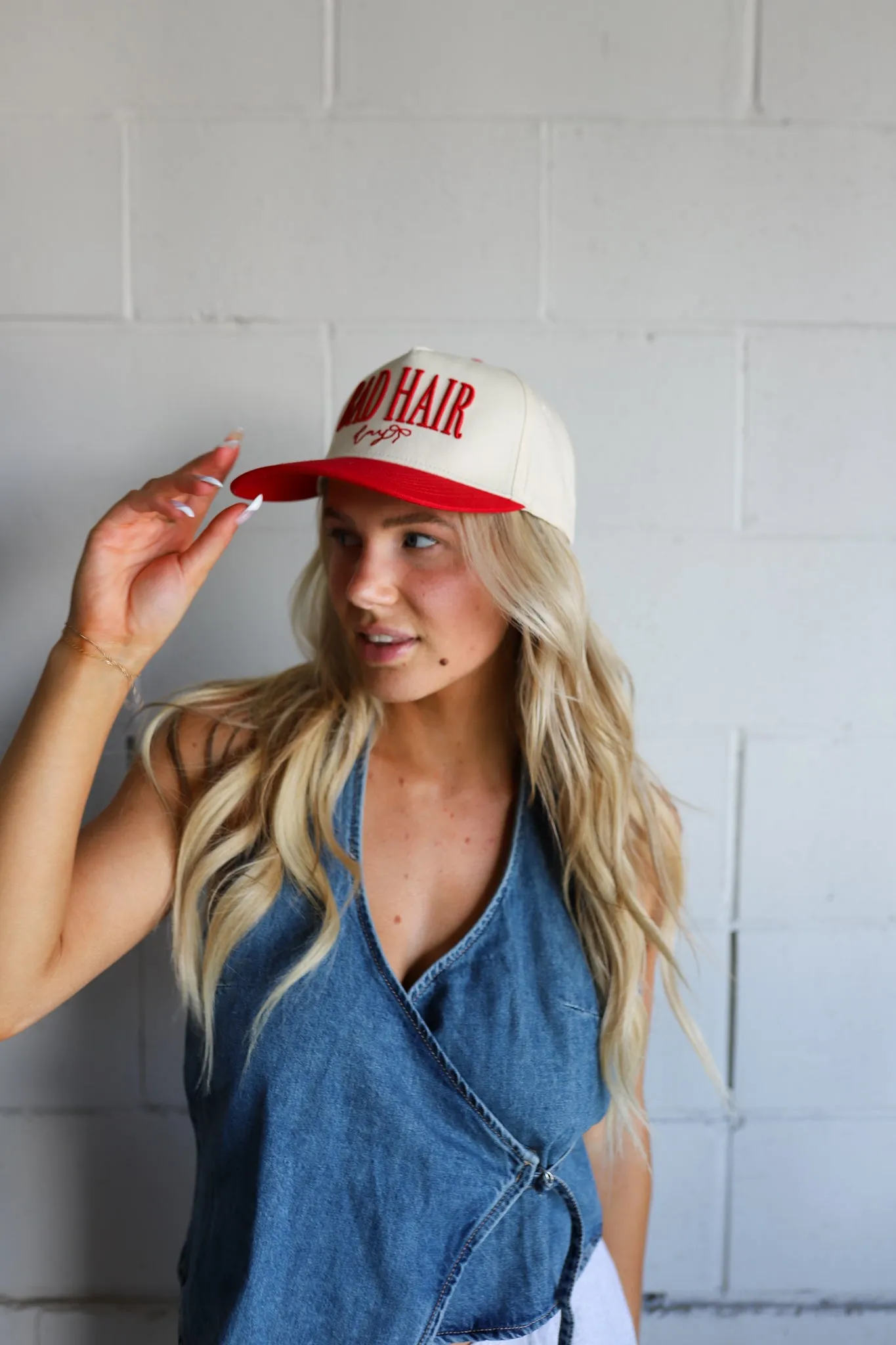 BAD HAIR DAY TRUCKER HAT ( 9 COLORS )