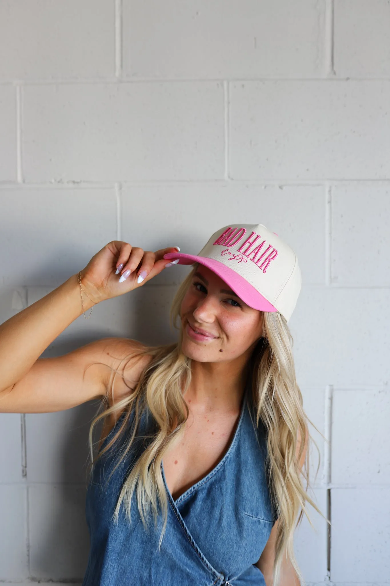 BAD HAIR DAY TRUCKER HAT ( 9 COLORS )