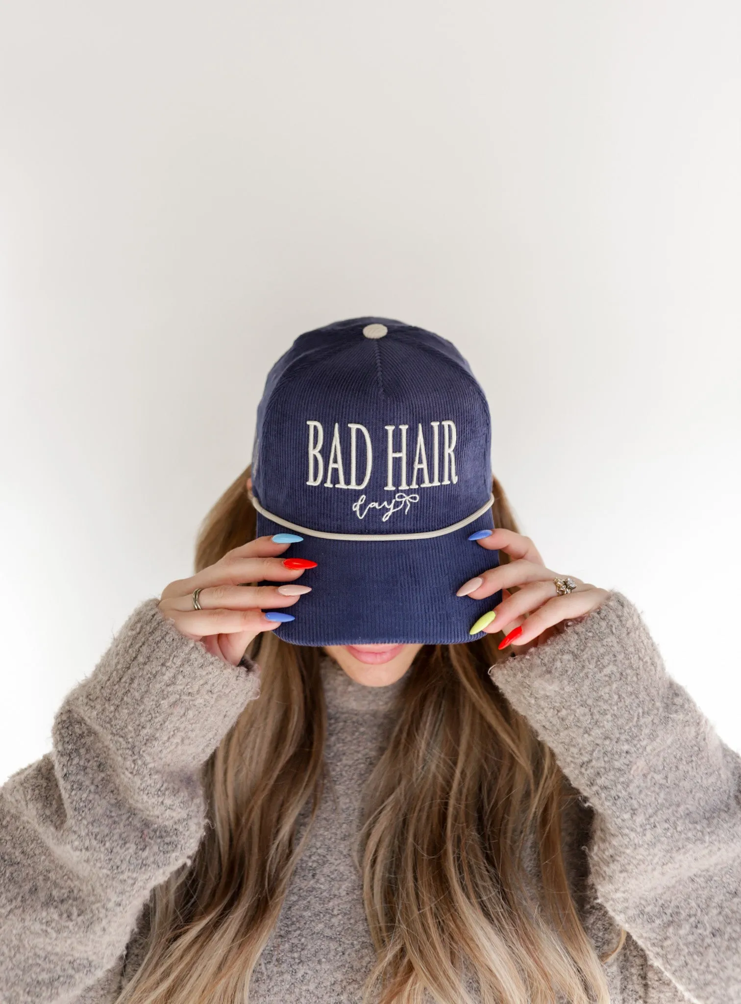 BAD HAIR DAY TRUCKER HAT ( 9 COLORS )