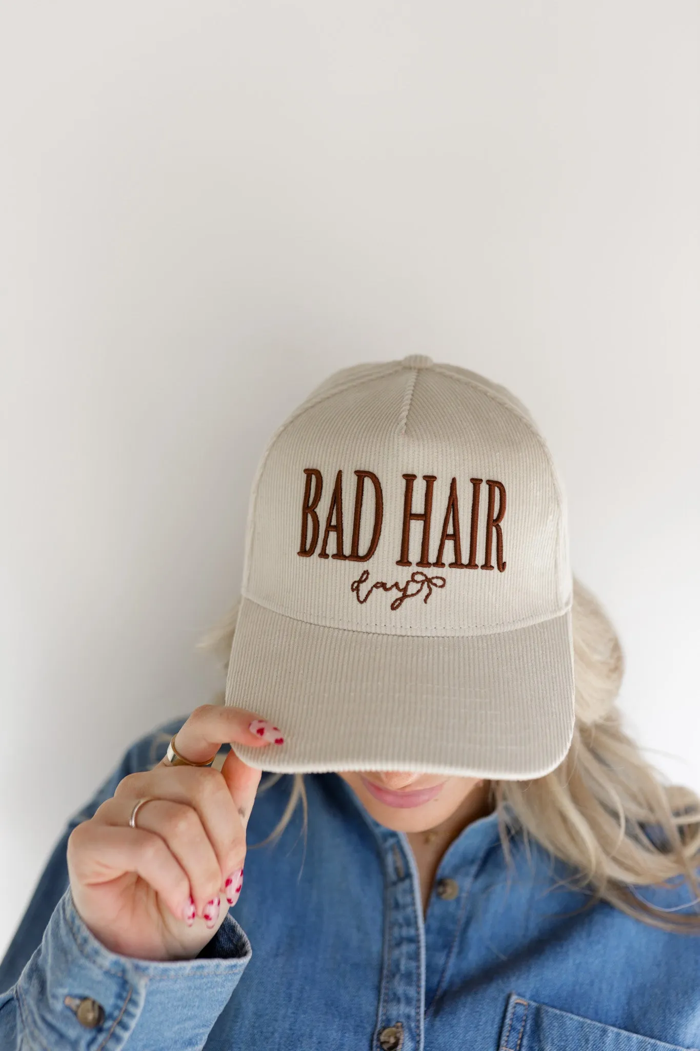 BAD HAIR DAY TRUCKER HAT ( 9 COLORS )
