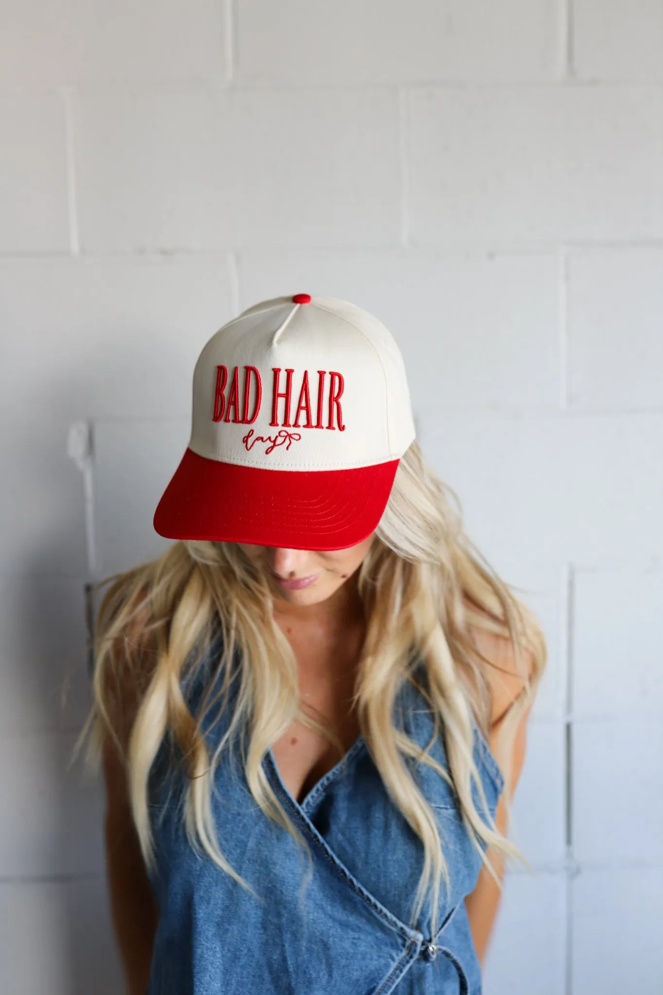 BAD HAIR DAY TRUCKER HAT ( 9 COLORS )