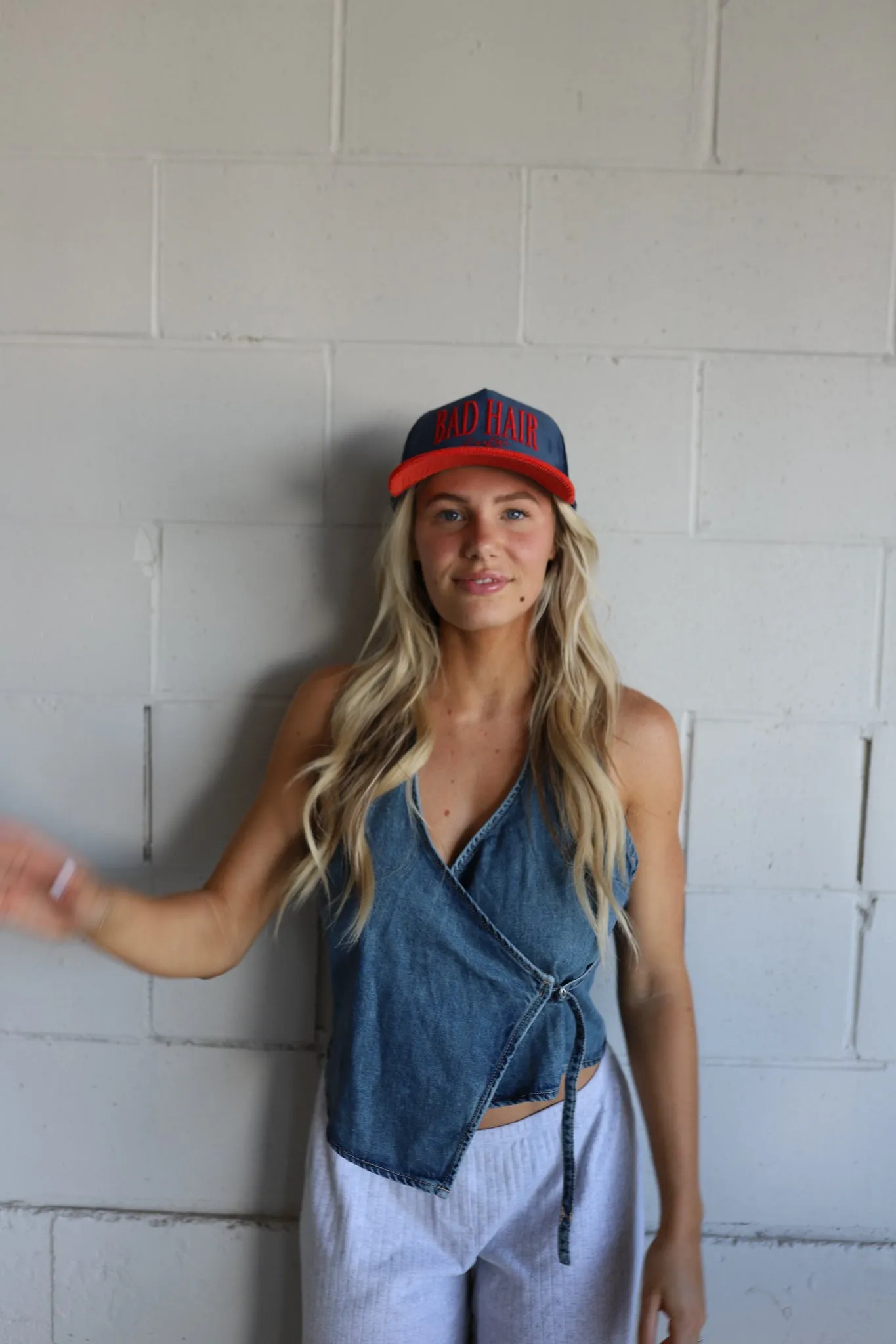 BAD HAIR DAY TRUCKER HAT ( 9 COLORS )