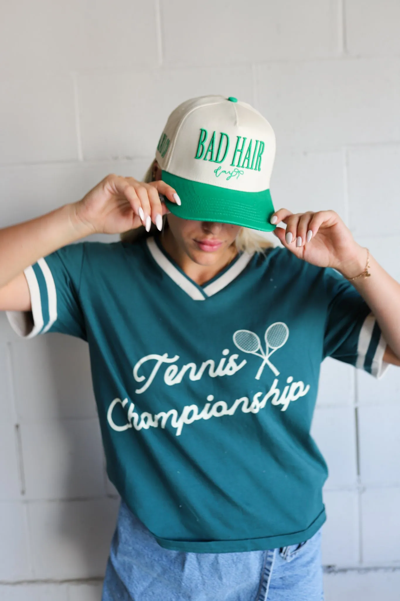 BAD HAIR DAY TRUCKER HAT ( 9 COLORS )