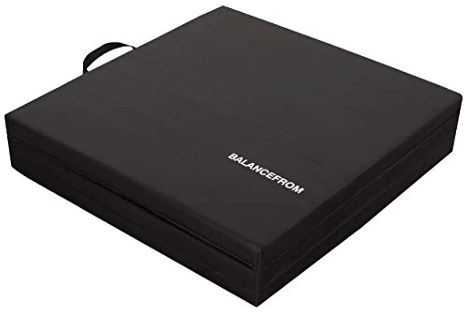 BalanceFrom 1.5" Thick Tri-Fold Folding Exercise Mat with Carrying Handles for MMA, Gymnastics and Home Gym Protective Flooring