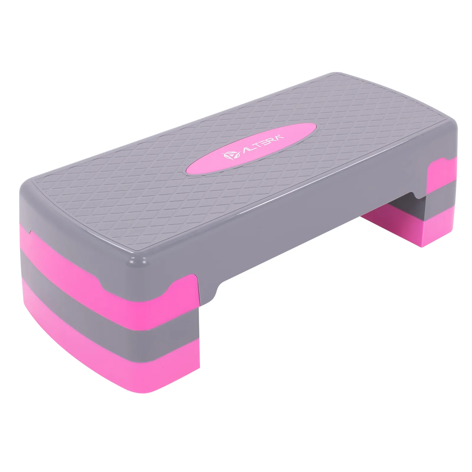 Banco Step Altera Ejercicio Fitness Gym Ajustable 3 Alturas
