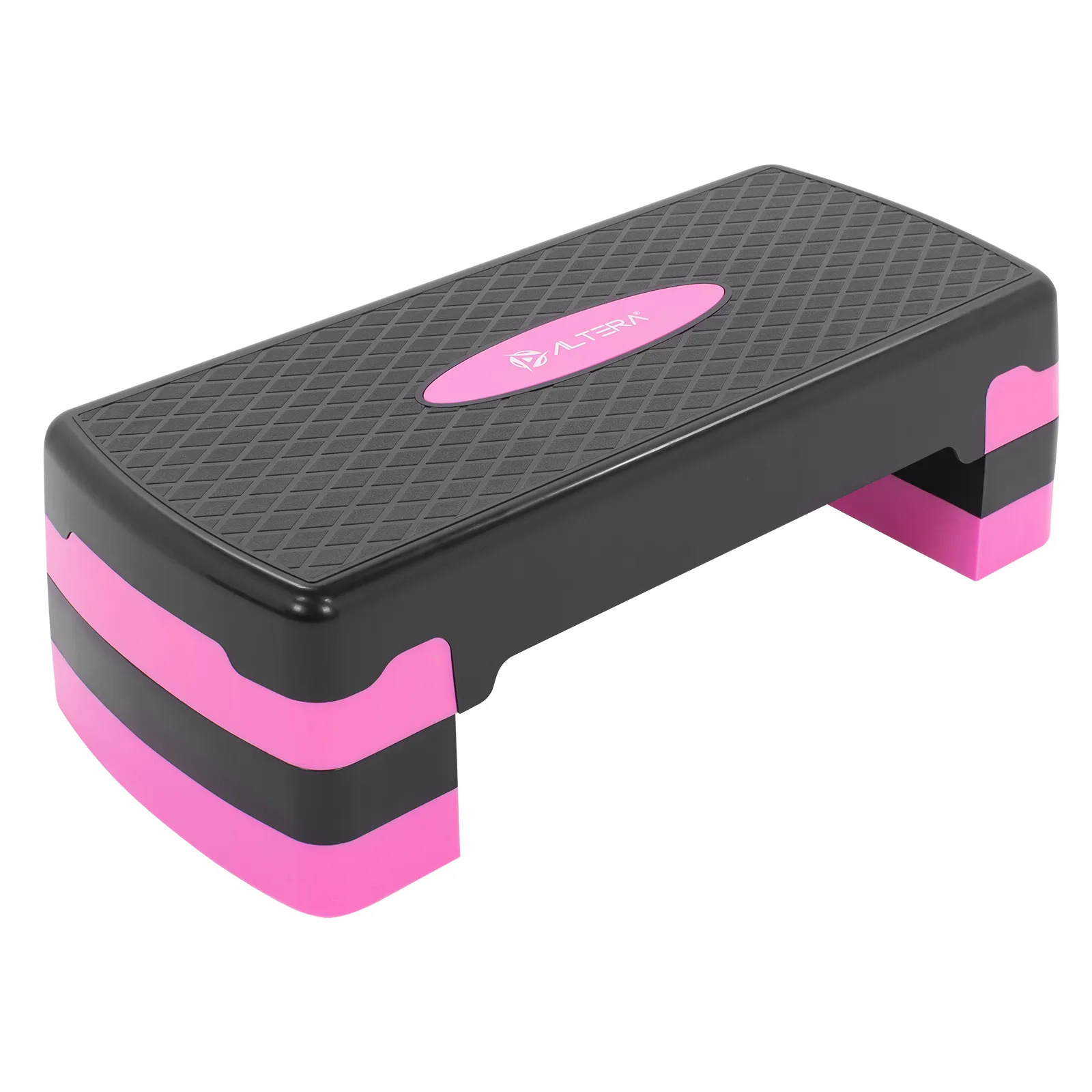 Banco Step Altera Ejercicio Fitness Gym Ajustable 3 Alturas