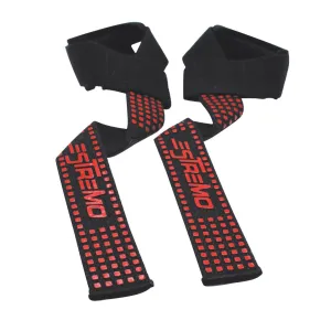 Bar Lifting Straps Red