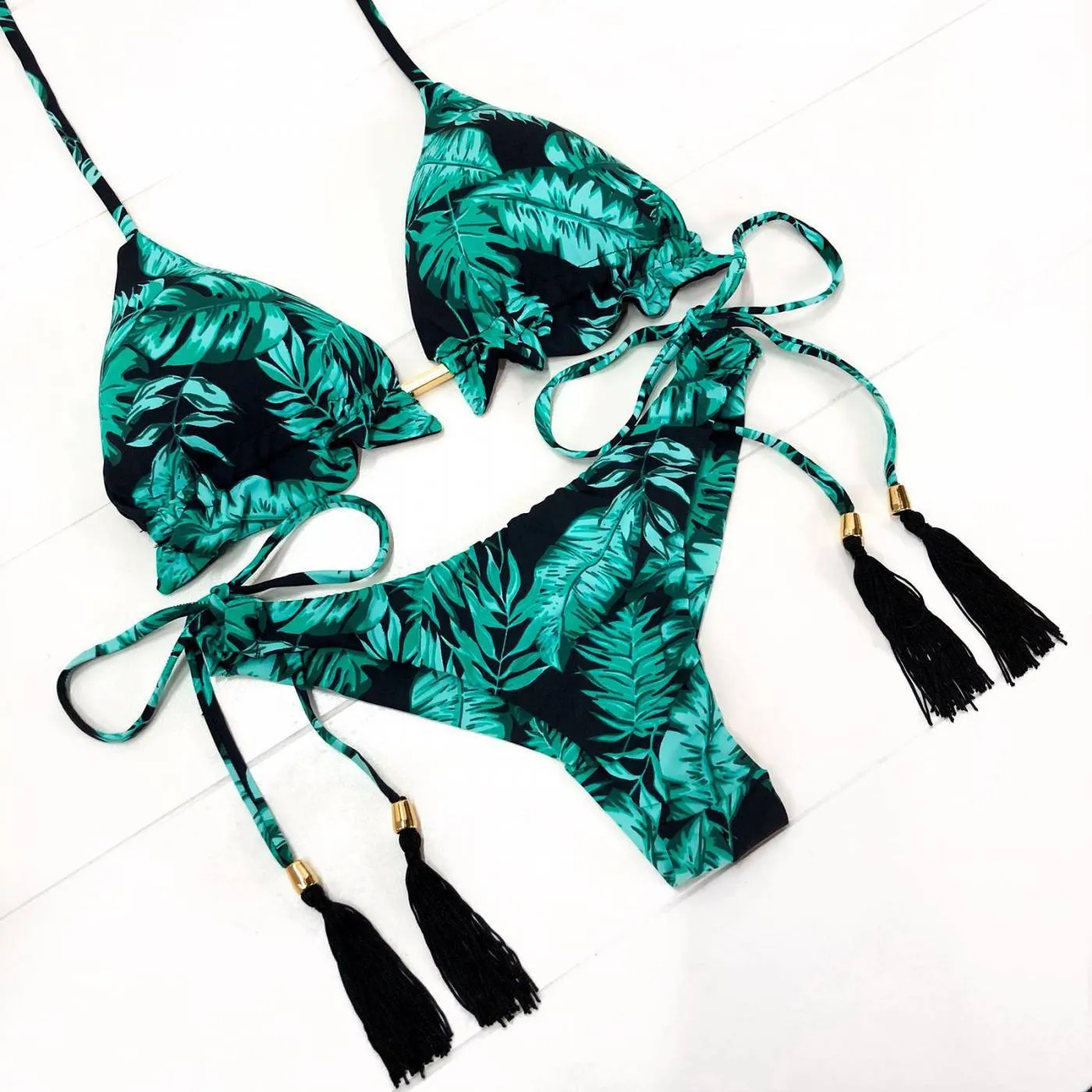 Beach Split Swimsuit for Swimming and Sports Activities