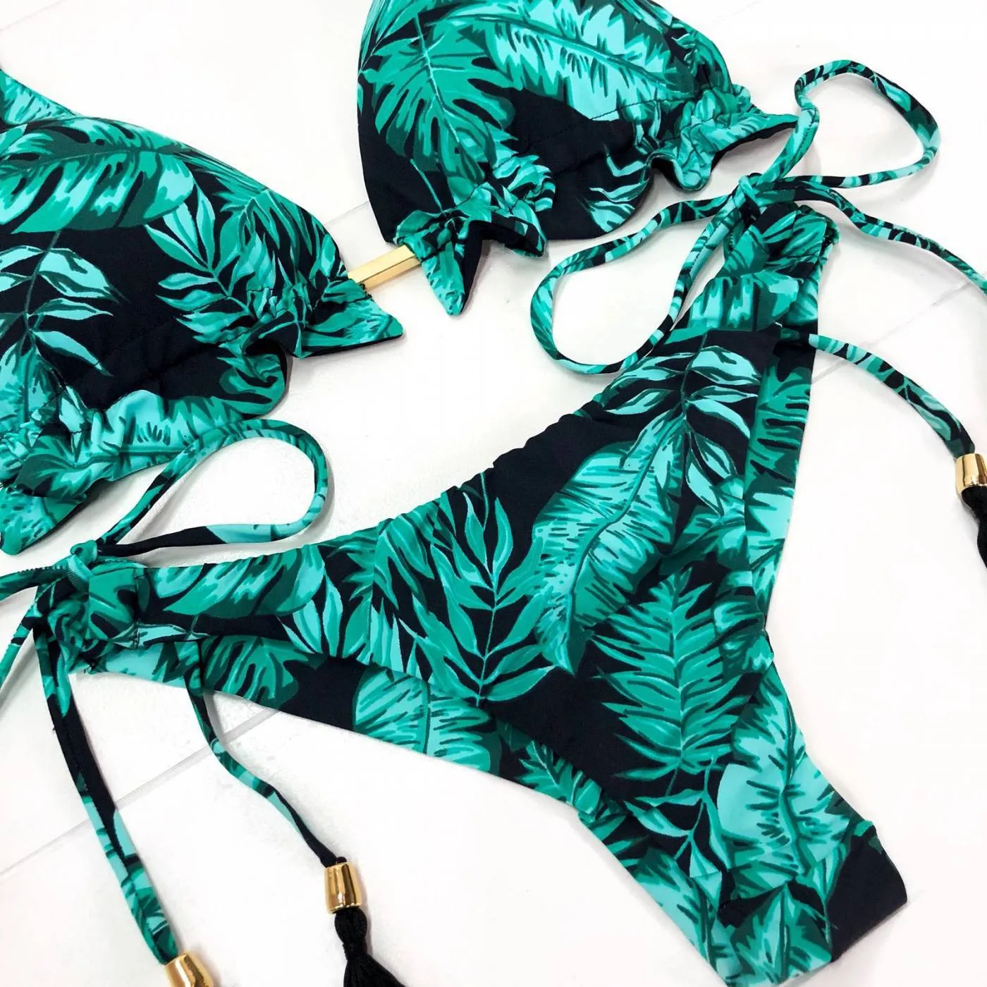 Beach Split Swimsuit for Swimming and Sports Activities