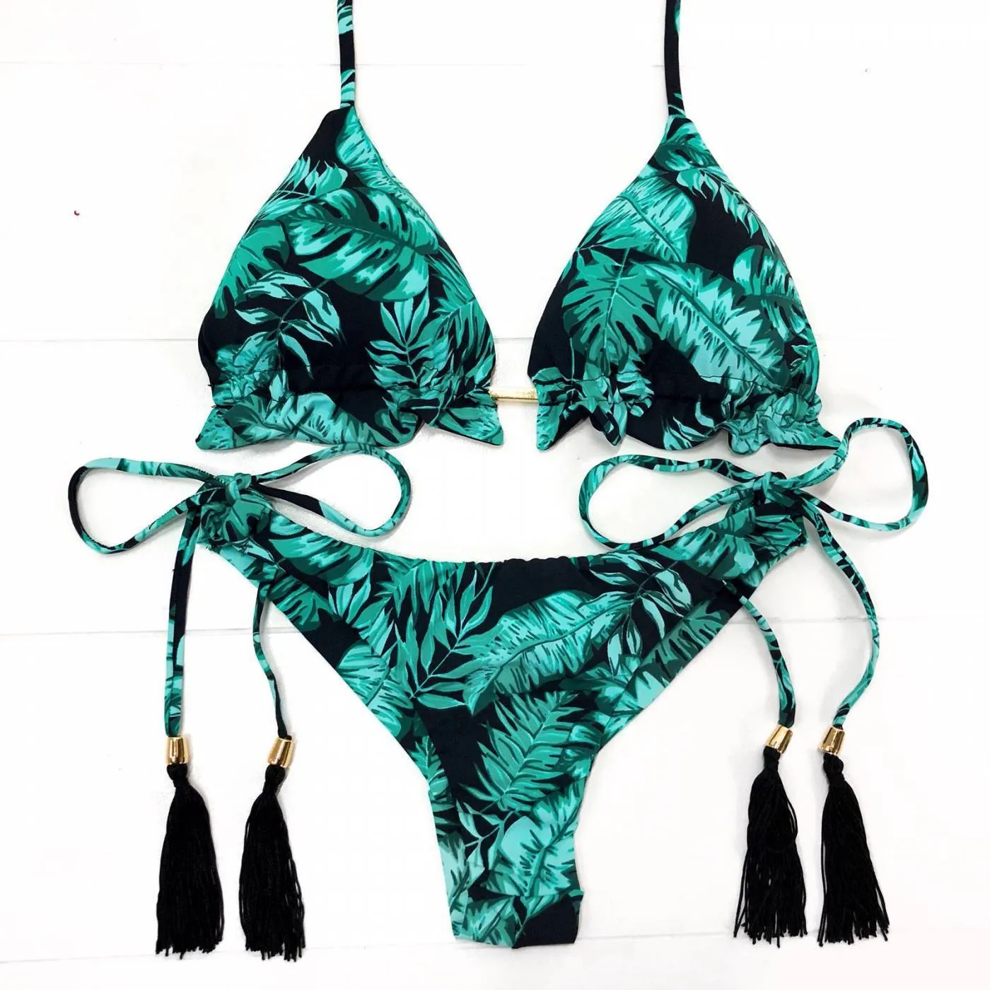 Beach Split Swimsuit for Swimming and Sports Activities
