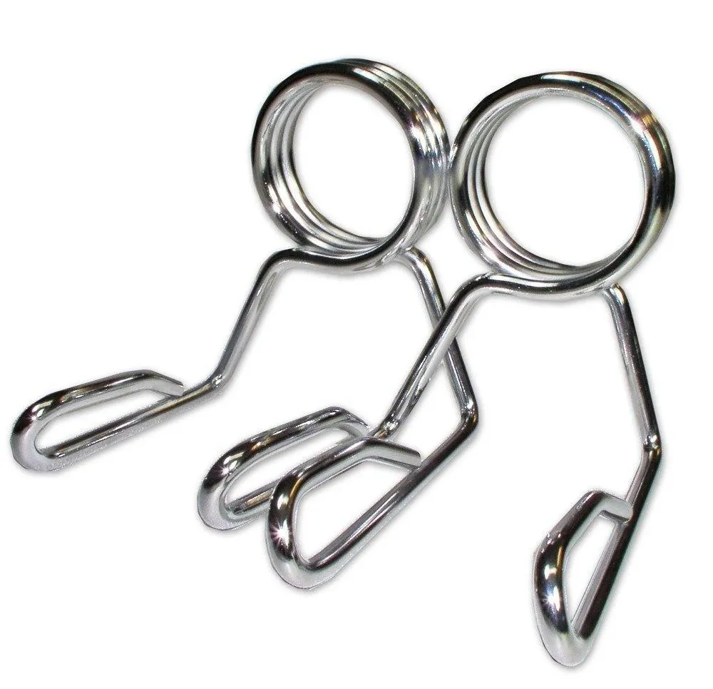 BETTER PACKAGE: 100KG OLYMPIC WEIGHT PLATES   2.2m 1000LB OLYMPIC WEIGHTLIFTING BRASS BUSHING BARBELL   SPRING CLIPS