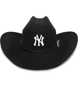 Black NY Cowboy Hat