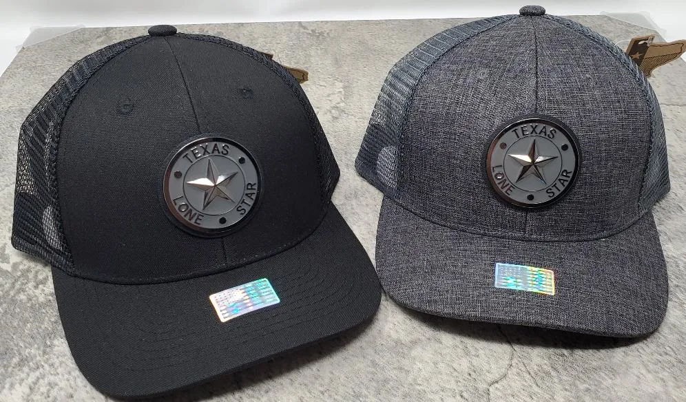 Blackout Texas Star Trucker Hat