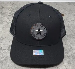 Blackout Texas Star Trucker Hat