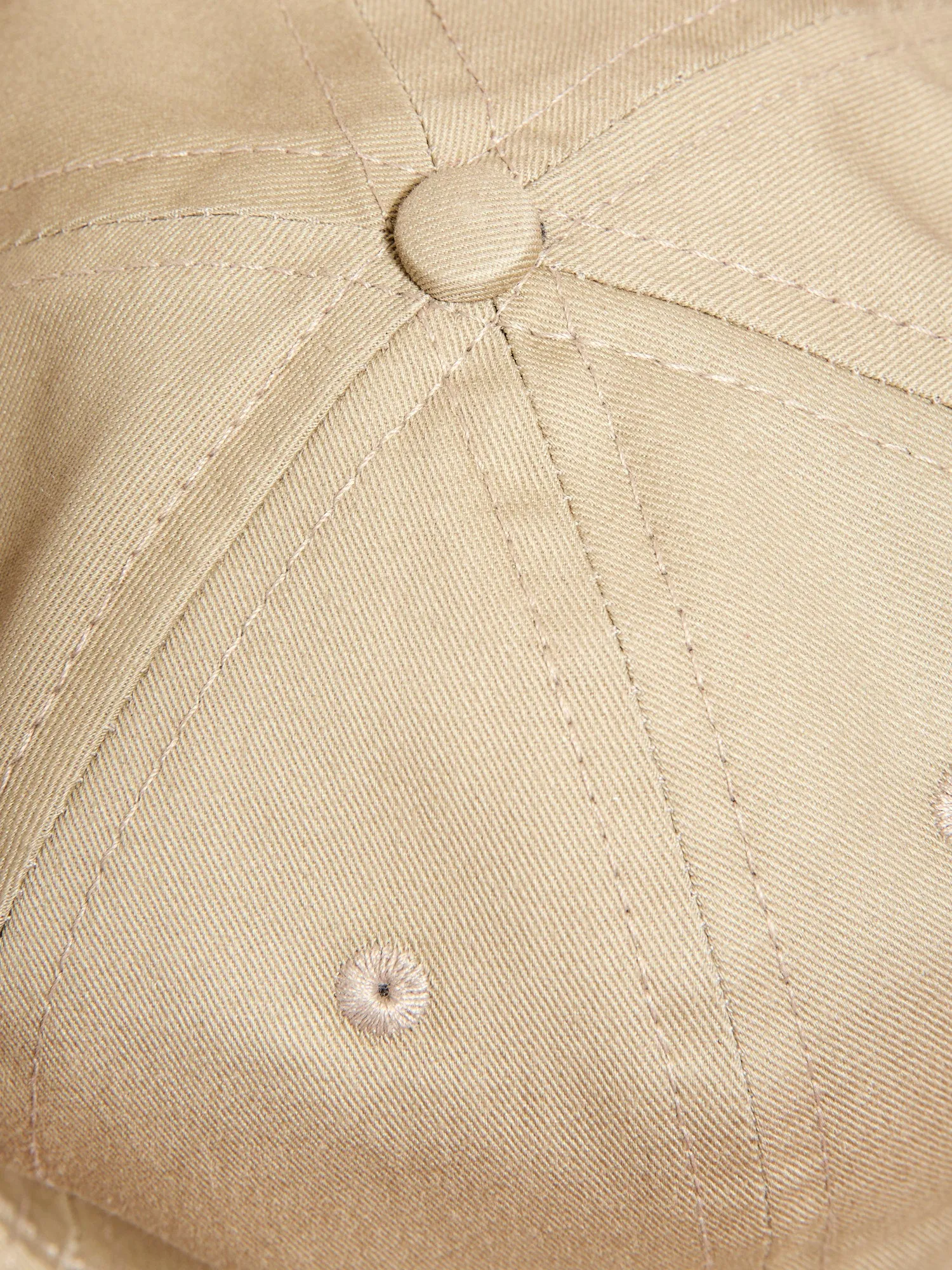 Blue Owl Baseball Cap in Beige