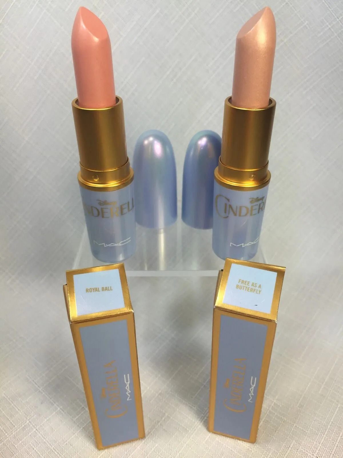 BNIB MAC CINDERELLA 2015 COLLECTION Lipstick & Free As A Butterfly