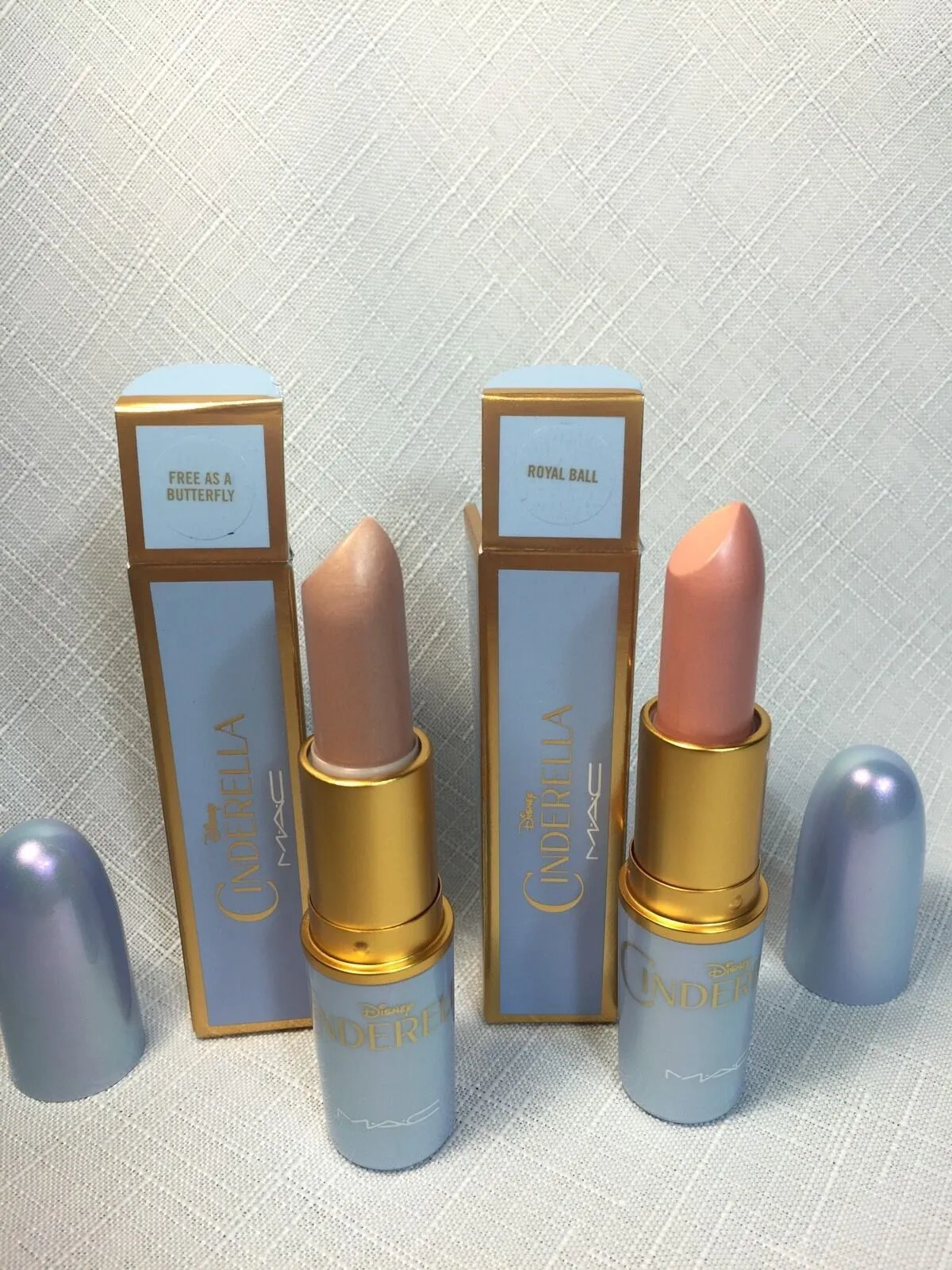 BNIB MAC CINDERELLA 2015 COLLECTION Lipstick & Free As A Butterfly