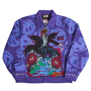 BRAND X JUICE WRLD WORK JACKET (PURPLE)