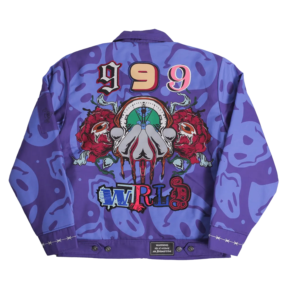 BRAND X JUICE WRLD WORK JACKET (PURPLE)
