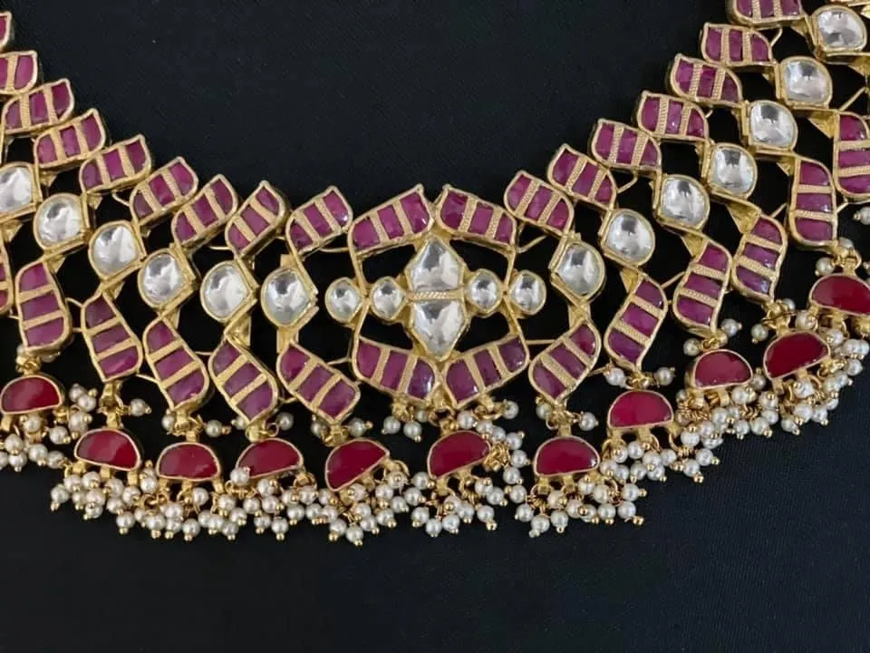 Bridal Jewelry,Gold Plated Jewellery Indian ,Artificial Jewellery,lyte weight Indian Bridal,Sabyasachi Jewelry inspired -NIHIRA-SHABURIS