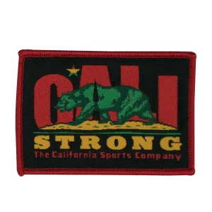 CALI Strong Original Rasta Hook-and-Loop 2x3 Morale Patch