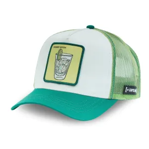 CAPSLAB Cocktail Skinny Bitch Trucker Snapback Hat