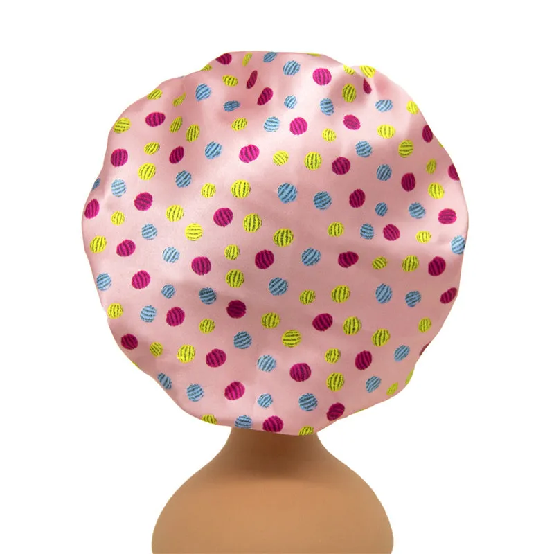 Cartoon Night Sleep Cap for Baby Kids Cute Elastic Turban Bonnet