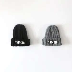 Chunky Knit Eyes Hat