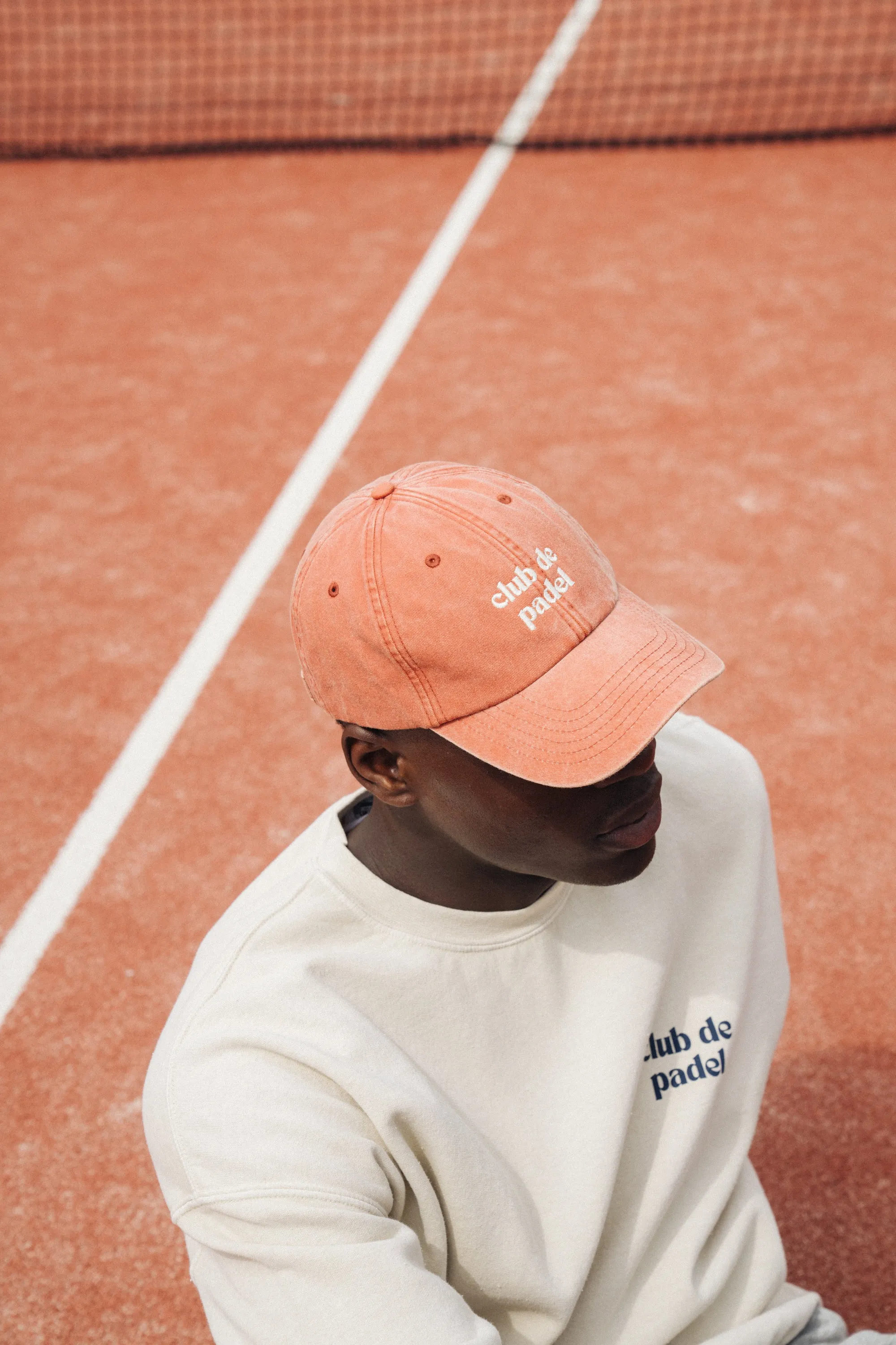 Club de Padel Vintage Washed Cap - Burnt Orange