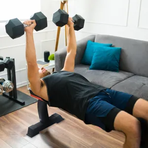 COMMERCIAL FLAT BENCH - WEIGHTLIFTING PRESS GYM QUALITY