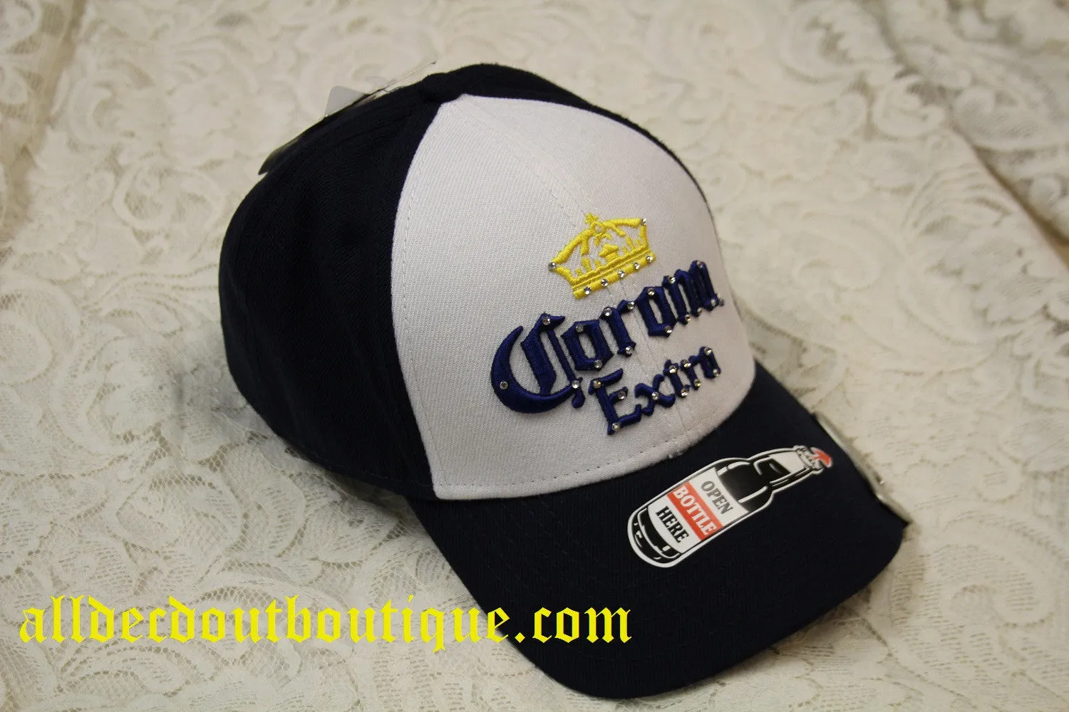 Corona | Embellished  Ball Cap