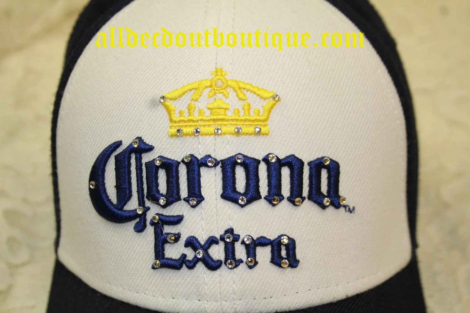 Corona | Embellished  Ball Cap