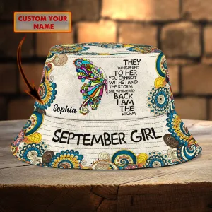 Custom Bucket Hat - September Girl